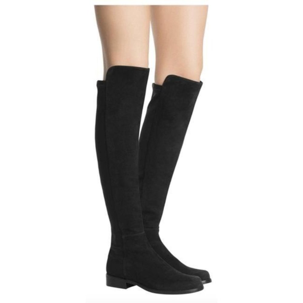 Stuart Weitzman Black The 5050 Boots